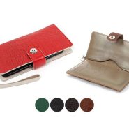 کیف پول و موبایل چرمی