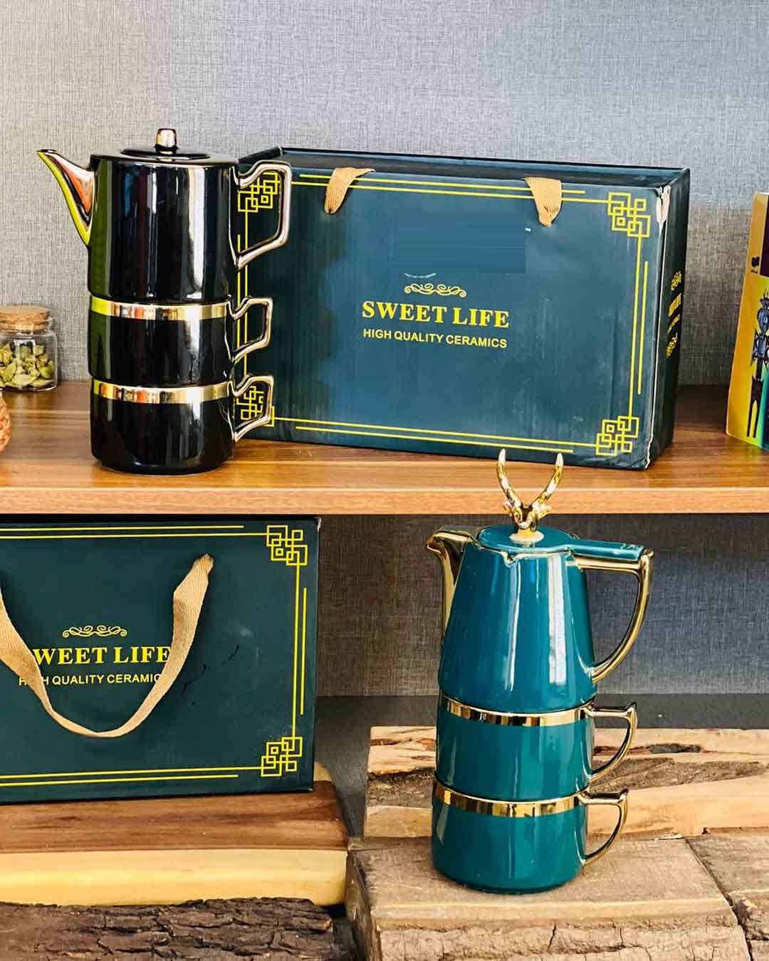 klkgjfh ست چایخوری Sweet Life